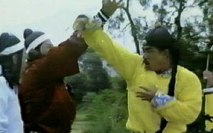 Everybody was kung fu fighting....